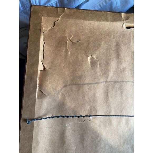 Columbia Minerva 1970s 2475 needlepoint sailboat scene vintage 18 x 24 - Picture 6 of 7